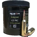 Detroit Ammo Co Subsonic 6.5 PRC, 140gr ELD Match, 20rd Box - Detroit Ammunition Co