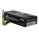 Scorpion Ammo 300 Blk 147gr FMJ Ammunition 20 rd Box - Scorpion Ammo