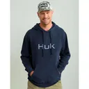 HUK HUK'D UP LOGO HOODIE NAVAL ACADEMY S - Huk Gear