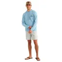 DRIFT HOODIE SHIPYARD HTHR SIZE L - Huk Gear