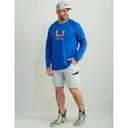 HUK ICON LS CREW OCEAN BLUE LS S - Huk Gear