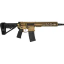 Blackout Dynamics Quantum DTL-X Helix 223 Wylde 30rd 11.5 Forward Assist Dual Taper Lock Plan B Burnt Bronze Cerakote Pistol - Blackout Dynamics