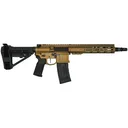 Blackout Dynamics Quantum DTL-X Helix 223 Wylde 30rd 11.5 Slick Side Dual Taper Lock Plan B Burnt Bronze Cerakote Pistol - Blackout Dynamics
