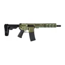 Shark Coast Tactical SCC07138CAI-P Caiman 5.56 NATO 30+1 10.50 Black Nitride Threaded Barrel, Aluminum Receiver w/Picatinny Rail, M-LOK Handguard, Polymer SB Tactical SBA3 Brace, Magpul MOE Grip, Rig - Shark Coast Tactical