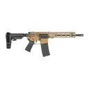 Shark Coast Tactical SCC07282SCAR-P Scarbog  5.56 NATO 30+1 10.50 Black Nitride Threaded Barrel, Aluminum Receiver w/Picatinny Rail, M-LOK Handguard, Polymer SB Tactical SBA3 Brace, Polymer Grip - Shark Coast Tactical