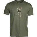 BROWNING SS T-SHIRT CAMO BUCKMARK GREEN/OVIX XLARGE - Browning