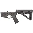 Spike's Tactical Multi-Cal Punisher Complete Lower Receiver w/ Enhanced Lower Parts Kit & Magpul, Black - Spikes