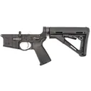 Spike's Tactical Multi-Cal Spartan Complete Lower Receiver w/ Enhanced Lower Parts Kit & Magpul, Black - Spikes