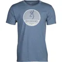 BROWNING SS T-SHIRT CIRCUIT BLUE XLARGE - Browning