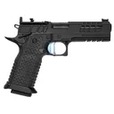 Atlas Gunworks Athena RDS v3 Perfect Zero, 4.6 Barrel, 3 Magazines, Optics Ready, All Black DLC, Blue Curved Med Trigger, Pistol - Atlas Gunworks