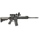 LMT Defense NZ Reference, 5.56mm, 16 Barrel, 1- 30rd Magazine, Rifle w/ 1-4 Trijicon Rifle Scope w/ Red Dot - Lewis Machine and Tool