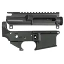 One Horse AR15 Black Upper & Lower Forged Receiver Set - One Horse