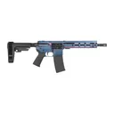 Shark Coast Tactical SCC07220MON-P Mongoose  5.56 NATO 30+1 10.50 Black Nitride Threaded Barrel, Aluminum Receiver w/Picatinny Rail, M-LOK Handguard Polymer SB Tactical SBA3 Brace, Polymer Grip - Shark Coast Tactical
