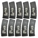 BHA Custom Lasered Battle Field Cross 30rd AR-15 Magazine 10 Pack - Battlehawk Armory Custom Shop