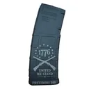 BHA Custom Lasered Independence Day United We Stand 30rd AR-15 Magazine - Battlehawk Armory Custom Shop