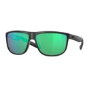 Costa Rincondo Matte Smoke Crystal Frame w/ Green Mirror Polarized Polycarbonate Lenses Sunglasses - Costa Del Mar