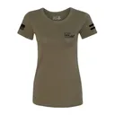 GLK AP96368 GLOCK GIRL FLAG TEE M   GRN - Glock