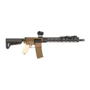 Shark Coast Tactical SCC06995KRAKEN Kraken Bundle 5.56 NATO 30+1 16 Black Nitride Threaded Barrel, Aluminum Receiver w/Picatinny Rail, M-LOK Handguard, Magpul Collapsible Polymer Stock, Magpul MOE Gr - Shark Coast Tactical