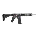 Shark Coast Tactical SCC07237MIA-P Miami  5.56 NATO 30+1 10.50 Black Nitride Threaded Barrel, Aluminum Receiver w/Picatinny Rail, M-LOK Handguard, Polymer SB Tactical SBA3 Brace, Polymer Grip - Shark Coast Tactical