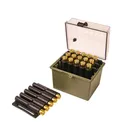 Safari Small Rifle 20rd Box - Clear/Olive - Berrys
