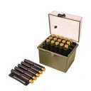 Safari Small Magnum 20rd Box - Clear/Olive - Berrys