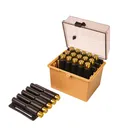 Safari Large Rifle 20rd Box - Clear/Tan - Berrys