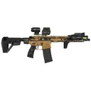 Mustang Armament Chesty, 5.56mm, 11.5 Barrel, 2- 30rd Magazines, Sig Sauer Romeo8T-AMR w/ 3x Magnifier, Pistol - Mustang Armament & Consulting