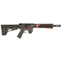 JP Enterprises JP-5 Dual-Charge Roller-Delay, 9mm, 11 Barrel, 1- 10rd Magazine, ODG/Red, Short Barreled Rifle - Jp Enterprises