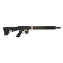 JP Enterprises JP-5 Dual-Charge Roller-Delayed, 9mm, 14.5 (P&W) Barrel, 1- 10rd Magazine, Black w/ Gold, Rifle - Jp Enterprises