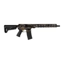 Shark Coast Tactical SCC101969ABRZ Anime-15  5.56 NATO 30+1 16 Black Nitride Threaded Barrel, Bronze Cerakote Aluminum Receiver w/Picatinny Rail, M-LOK Handguard, Magpul Collapsible Black Polymer Sto - Shark Coast Tactical