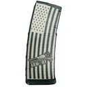 BHA Custom Lasered Flag 30rd AR-15 Magazine - Battlehawk Armory Custom Shop