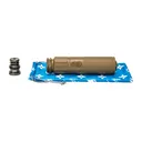 Griffin Armament GAET2FDEAM-W Explorr 224 Cal Flat Dark Earth Stainless Steel/Nickel 1/2x28 - Griffin Armament