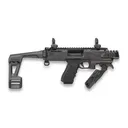 FAB FXKSCOUTSLAB ADV CON KIT W/BRACE GLK17/19 BLK - Fab Defense