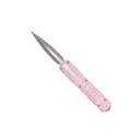 COBRATEC SMALL RAPTOR DAGGER 2.5 NON SERRATED PINK D2 STEEL - Cobratec Knives