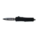 TEMP S3-BR-13-1 SML  G3 ZINC BLK RUBBER DAGGER - Templar Knife