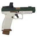 CANIK TTI COMBAT TIMBERLINE W/MECANIC OPTIC 9MM PISTL 4.6 2-18RD - CANIK