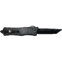 Cobratec Knives Medium Black Trailblazer Tanto Not Serrated - Cobratec Knives