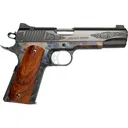 Cnc Firearms CNCLEGACY45 Kimber 1911 Legacy 45 ACP 7+1 5 Stainless Steel Barrel, Color Case Hardened Steel Engraved/Serrated Slide, Color Case Hardened Steel Frame, Walnut Grip - CNC FIREARMS