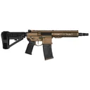 Blackout Dynamics Quantum DTL-X, .300blk, 9 Barrel, 1- 30rd Magazine, Slick Side, Burnt Bronze, Pistol - Blackout Dynamics