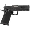 United Gunworks UG-1 Alpha 9mm 1-19 2-20rd Magazines 4.5 Ported Island Barrel Black PVD Silver Accents Pistol - United Gunworks