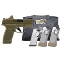 Springfield Hellcat 9mm 1-11, 3-13rd Mags, 3 Barrel FDE Gear Pac Pistol - Springfield Armory