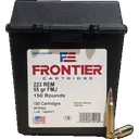 Hornady Frontier .223rem, 55gr FMJ, 150rd Box - Hornady