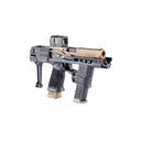 Flux Defense Raider X Chop Top El Camino Black P320 Chassis - Flux Defense