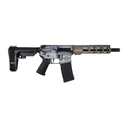 Shark Coast Tactical SCC07534WHOG-P Warthog 5.56 NATO 30+1 10.50 Black Nitride Threaded Barrel, Aluminum Receiver w/Picatinny Rail, M-LOK Handguard, Polymer SB Tactical SBA3 Brace, Magpul MOE Grip, R - Shark Coast Tactical
