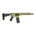 Shark Coast Tactical SCC07039BAZJ-P Anime-15 Bazooka Joe 5.56 NATO 30+1 10.50 Black Nitride Threaded Barrel, Aluminum Receiver w/Picatinny Rail, M-LOK Handguard, Polymer SB Tactical SBA3 Brace, Polym - Shark Coast Tactical