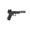 B&T Hush Puppy Glock 19 Complete Kit w/ Steiner MPS Red Dot, Threaded Barrel, Suppressor, 100rds Ammo - B&T