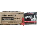 Winchester Super Match Competition Grade 12ga 2.75, 9-Pellet 00-Buck, 1300fps, 250rd Case - Winchester