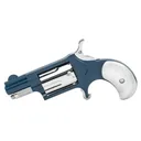 North American Arms 22LRNBCHP Second Mate Mini 22 LR 5 Shot 1.13 Navy Blue Cerakote Stainless Steel Barrel & Frame, High Polished Cylinder, Simulated White Pearl Grip, Safety Notch, Exposed Hammer - North American Arms