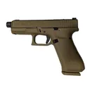 GLOCK 19X (V) 9MM GNS COMM 17RD Black Threaded Barrel Optic Cut - Glock