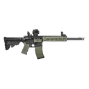 Tippmann Arms M4-22 PRO TS20, .22 LR, 16 Barrel, 25rd, Red Dot, ODG, Rifle - Tippmann